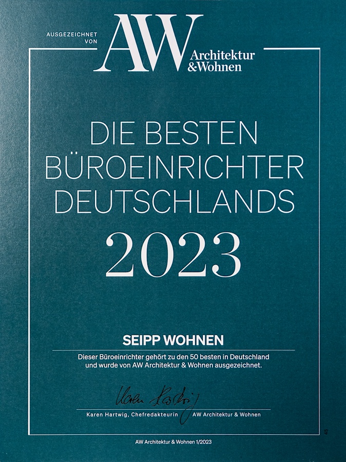 A&W – 50 beste Büroeinrichter Deutschlands
